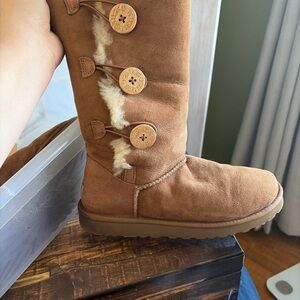 UGG Tan Suede Winter Boots